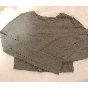 Mossimo Supply Co. Gray Long Sleeve